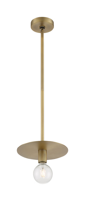 Nuvo Lighting - 60-7242 - One Light Mini Pendant - Bizet - Vintage Brass