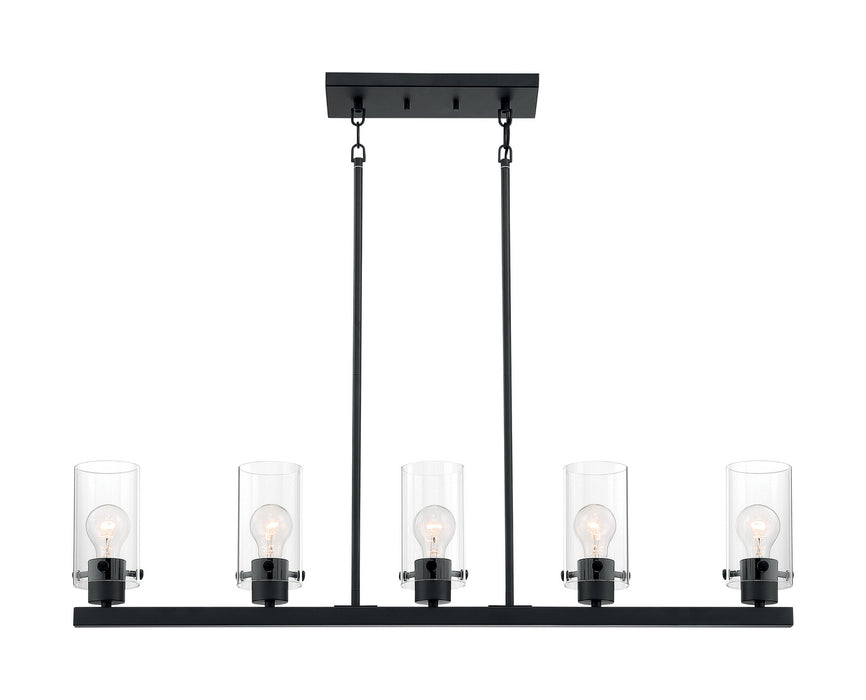 Five Light Island Pendant-Linear/Island-Nuvo Lighting-Lighting Design Store