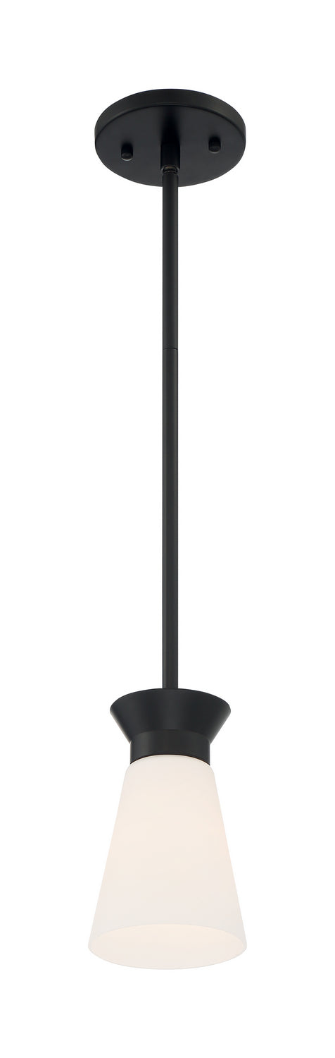 Nuvo Lighting - 60-7314 - One Light Mini Pendant - Caleta - Black