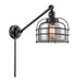 Innovations - 237-BK-G73-CE - One Light Swing Arm Lamp - Franklin Restoration - Matte Black