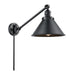 Innovations - 237-BK-M10-BK - One Light Swing Arm Lamp - Franklin Restoration - Matte Black