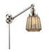 Innovations - 237-PN-G146 - One Light Swing Arm Lamp - Franklin Restoration - Polished Nickel
