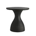 Arteriors - 5073 - Side Table - Sandblasted Soft Black Waxed