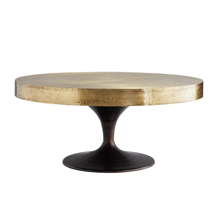 Arteriors - 6844 - Cocktail Table - Daryl - Antique Brass
