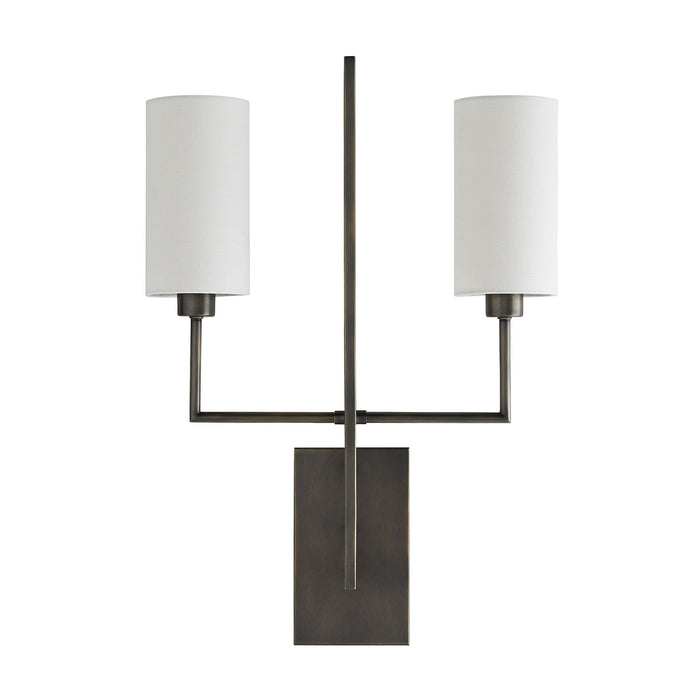 Arteriors - DB49016 - Two Light Wall Sconce - Ray Booth for Arteriors - Aged Bronze