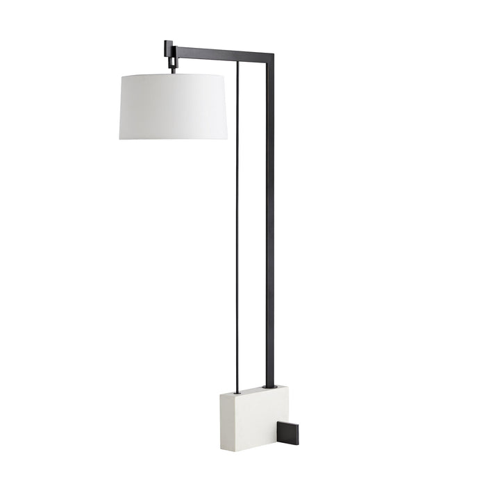 Arteriors - DB79000-885 - One Light Floor Lamp - Ray Booth for Arteriors - Faux Marble