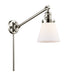 Innovations - 237-PN-G61 - One Light Swing Arm Lamp - Franklin Restoration - Polished Nickel