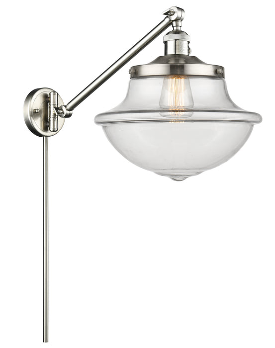 Innovations - 237-SN-G542 - One Light Swing Arm Lamp - Franklin Restoration - Brushed Satin Nickel