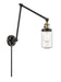 Innovations - 238-BAB-G314 - One Light Swing Arm Lamp - Franklin Restoration - Black Antique Brass