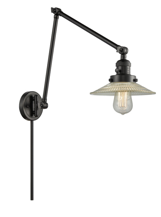 Innovations - 238-BK-G2 - One Light Swing Arm Lamp - Franklin Restoration - Matte Black