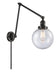 Innovations - 238-BK-G204-8 - One Light Swing Arm Lamp - Franklin Restoration - Matte Black