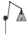 Innovations - 238-BK-G43 - One Light Swing Arm Lamp - Franklin Restoration - Matte Black