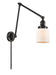 Innovations - 238-BK-G51 - One Light Swing Arm Lamp - Franklin Restoration - Matte Black