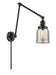 Innovations - 238-BK-G58 - One Light Swing Arm Lamp - Franklin Restoration - Matte Black