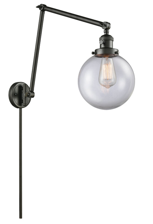 Innovations - 238-OB-G202-8 - One Light Swing Arm Lamp - Franklin Restoration - Oil Rubbed Bronze