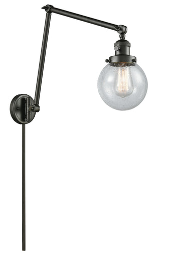 Franklin Restoration One Light Swing Arm Lamp Oil Rubbed Bronze