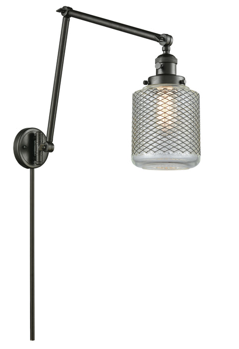 Innovations - 238-OB-G262 - One Light Swing Arm Lamp - Franklin Restoration - Oil Rubbed Bronze
