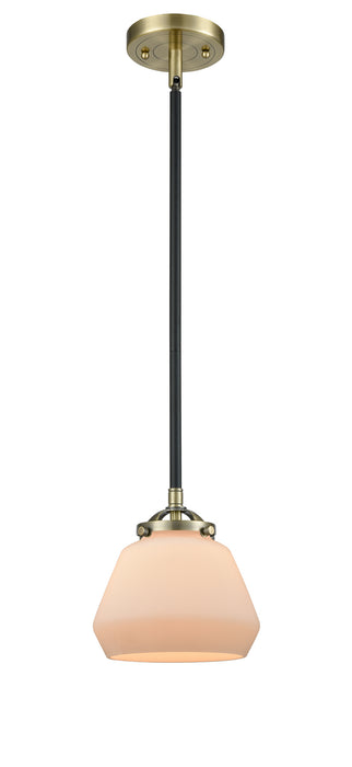Innovations - 284-1S-BAB-G171 - One Light Mini Pendant - Nouveau - Black Antique Brass
