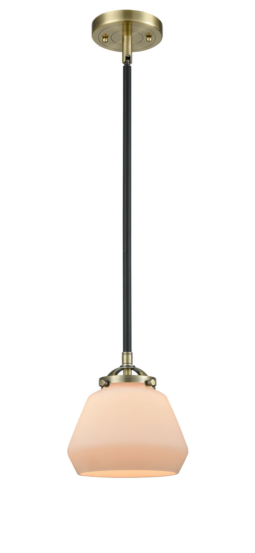 Innovations - 284-1S-BAB-G171 - One Light Mini Pendant - Nouveau - Black Antique Brass