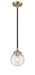 Innovations - 284-1S-BAB-G202-6-LED - LED Mini Pendant - Nouveau - Black Antique Brass