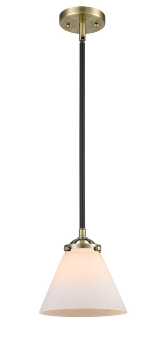 Innovations - 284-1S-BAB-G41 - One Light Mini Pendant - Nouveau - Black Antique Brass