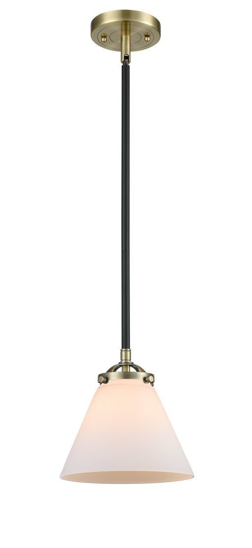 Innovations - 284-1S-BAB-G41 - One Light Mini Pendant - Nouveau - Black Antique Brass