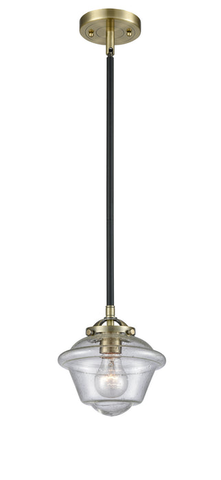 Innovations - 284-1S-BAB-G534 - One Light Mini Pendant - Nouveau - Black Antique Brass
