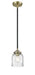 Innovations - 284-1S-BAB-G54 - One Light Mini Pendant - Nouveau - Black Antique Brass
