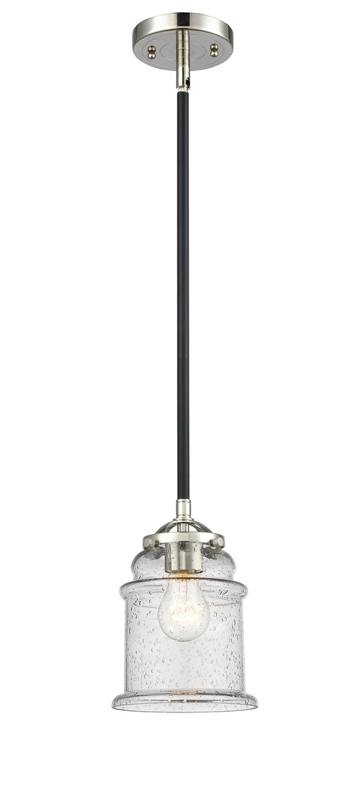 Innovations - 284-1S-BPN-G184 - One Light Mini Pendant - Nouveau - Black Polished Nickel