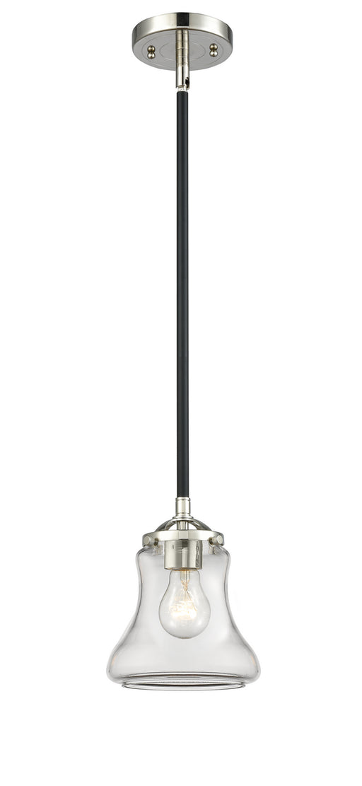 Innovations - 284-1S-BPN-G192 - One Light Mini Pendant - Nouveau - Black Polished Nickel