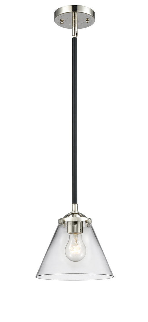 Innovations - 284-1S-BPN-G42 - One Light Mini Pendant - Nouveau - Black Polished Nickel