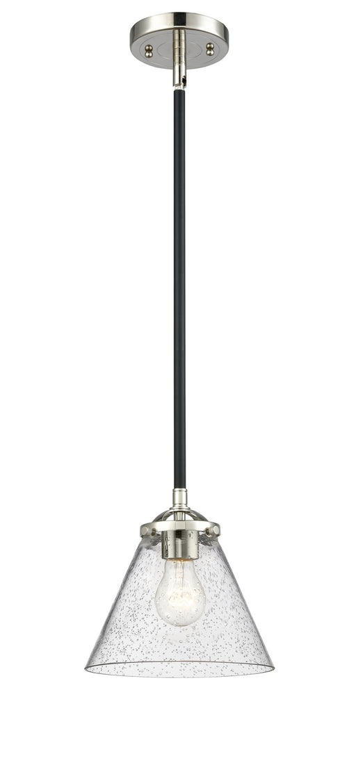 Innovations - 284-1S-BPN-G44 - One Light Mini Pendant - Nouveau - Black Polished Nickel