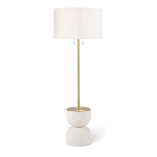 Regina Andrew - 14-1041 - Two Light Floor Lamp - White