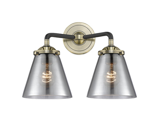 Innovations - 284-2W-BAB-G63 - Two Light Bath Vanity - Nouveau - Black Antique Brass