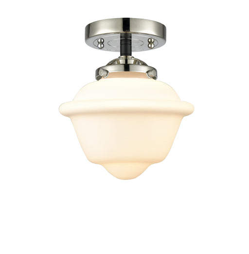 Innovations - 284-1C-BPN-G531 - One Light Semi-Flush Mount - Nouveau - Black Polished Nickel
