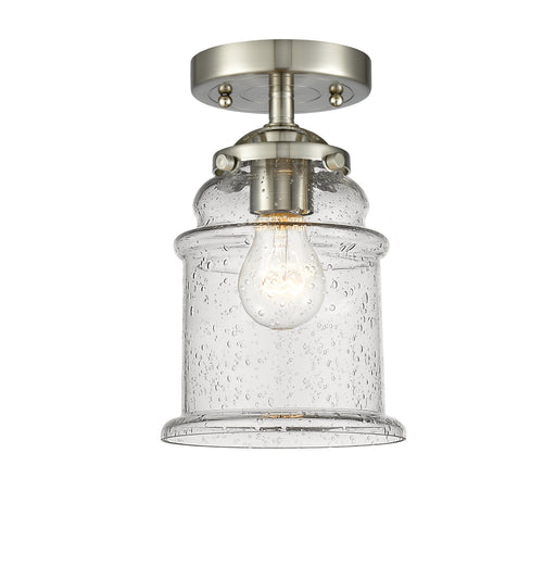 Innovations - 284-1C-SN-G184 - One Light Semi-Flush Mount - Nouveau - Brushed Satin Nickel