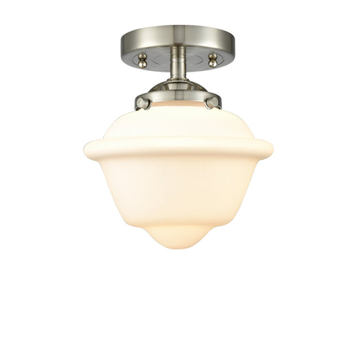 Innovations - 284-1C-SN-G531 - One Light Semi-Flush Mount - Nouveau - Brushed Satin Nickel