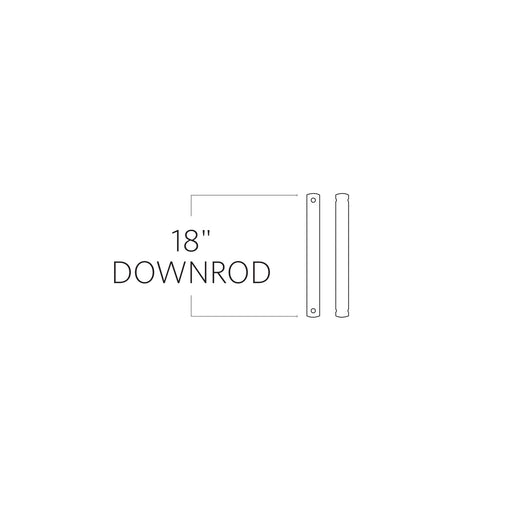 Monte Carlo - DR18CH - Downrod - Chrome