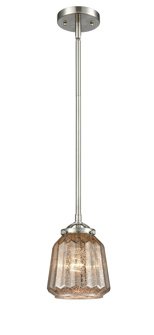 Innovations - 284-1S-SN-G146 - One Light Mini Pendant - Nouveau - Brushed Satin Nickel