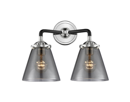 Innovations - 284-2W-BPN-G63 - Two Light Bath Vanity - Nouveau - Black Polished Nickel