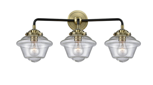 Innovations - 284-3W-BAB-G534 - Three Light Bath Vanity - Nouveau - Black Antique Brass