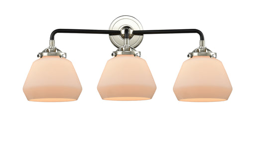 Innovations - 284-3W-BPN-G171 - Three Light Bath Vanity - Nouveau - Black Polished Nickel