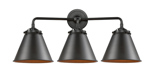 Innovations - 284-3W-OB-M5-OB - Three Light Bath Vanity - Nouveau - Oil Rubbed Bronze