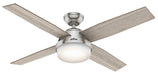 Hunter - 50284 - 52``Ceiling Fan - Dempsey - Brushed Nickel