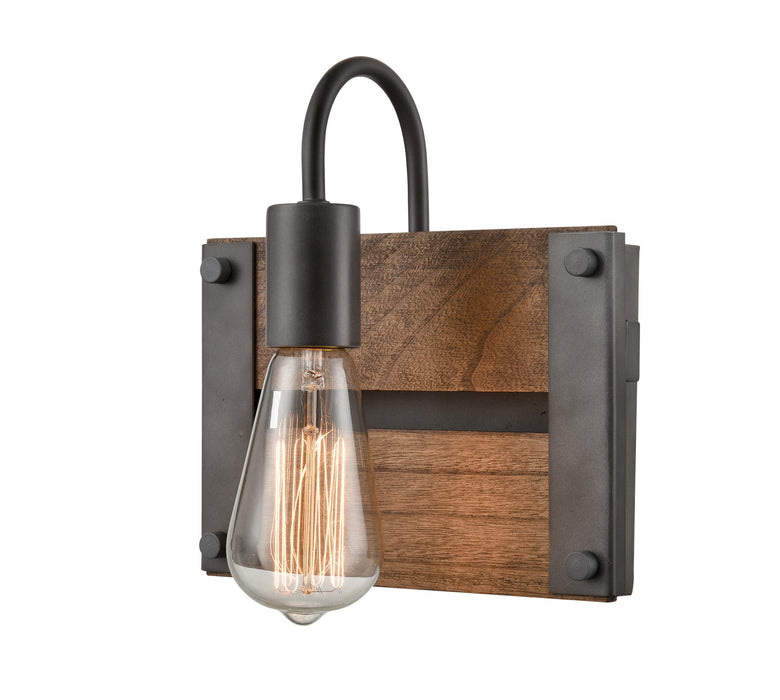 Innovations - 435-1W-AG - One Light Wall Sconce - Aged Gun Metal