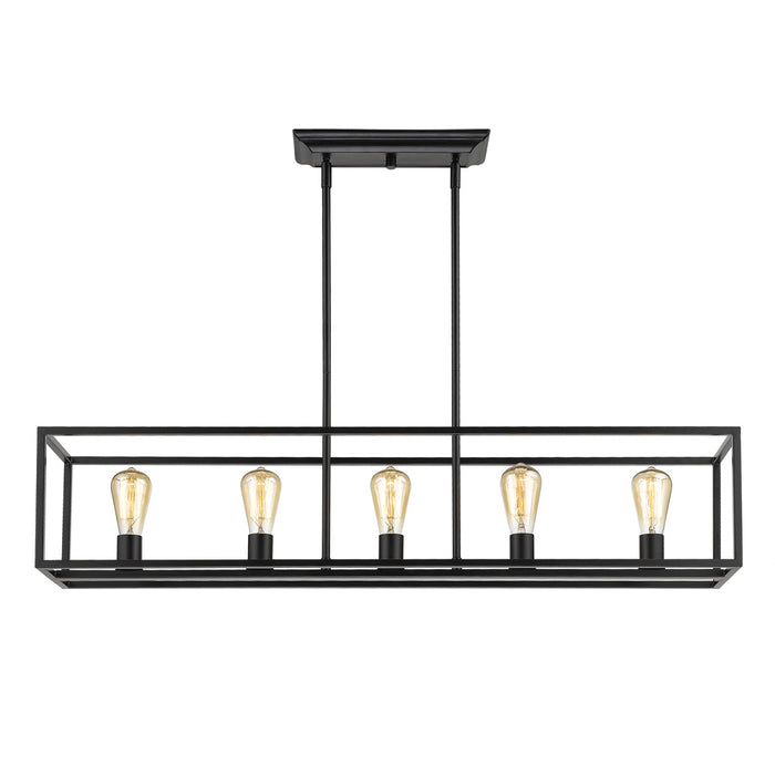 Wesson Linear Pendant-Linear/Island-Golden-Lighting Design Store