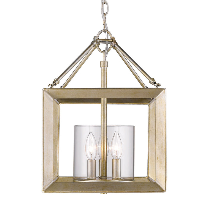 Smyth WG Mini Chandelier-Foyer/Hall Lanterns-Golden-Lighting Design Store