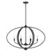 Colson BLK Linear Pendant-Mid. Chandeliers-Golden-Lighting Design Store