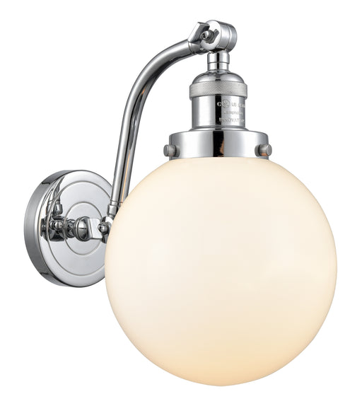 Innovations - 515-1W-PC-G201-8 - One Light Wall Sconce - Franklin Restoration - Polished Chrome