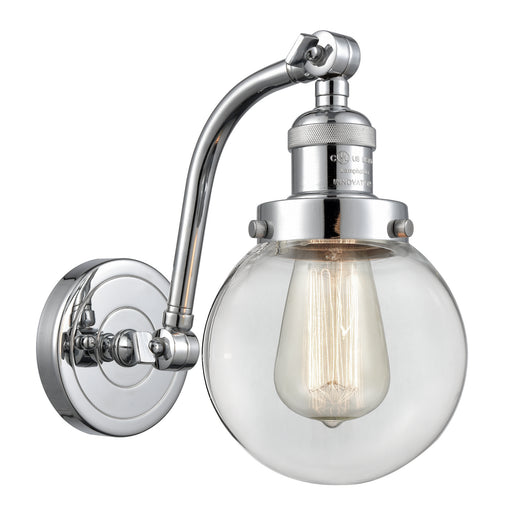 Innovations - 515-1W-PC-G202-6 - One Light Wall Sconce - Franklin Restoration - Polished Chrome